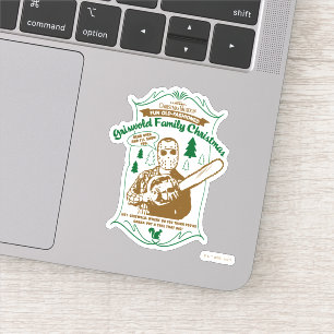 Sticker Griswold Famille de Noël Chainsaw Graphique