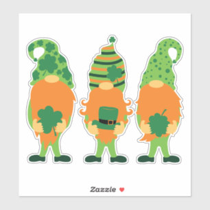 Sticker Grnomes de la Saint Patrick