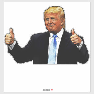 STICKER GROS BÂTIMENT DONALD TRUMP SUPPLÉMENTAIRE