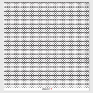 Sticker Gros plan d'un chat blanc et orange moelleux