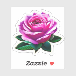 Sticker Gros Rose Roses Roses Roses Roses Roses Roses Rose