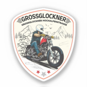Sticker Grossglockner High Alpine Road Alpes australiennes