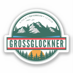 Sticker Grossglockner High Alpine Road Alpes australiennes