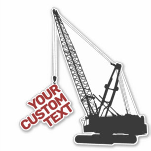 Sticker Grue de construction