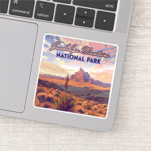 Sticker Guadalupe Mountain National Park El Capitan Texas