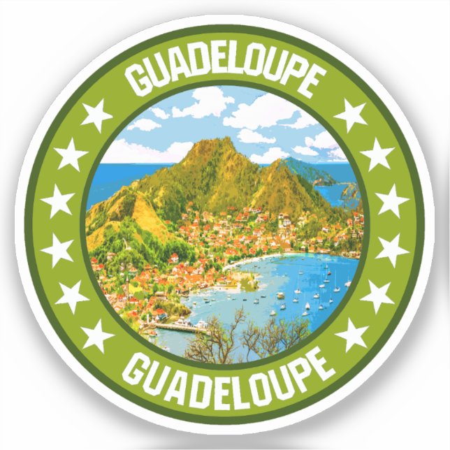 Sticker Guadeloupe (Recto)