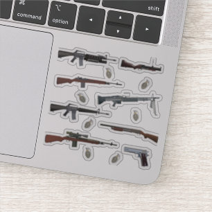 Sticker Guerre du Vietnam Armes américaines