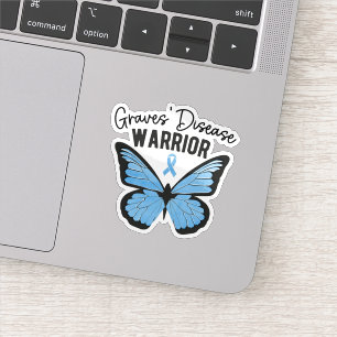 Sticker Guerrier de la maladie de Graves, maladie auto-imm