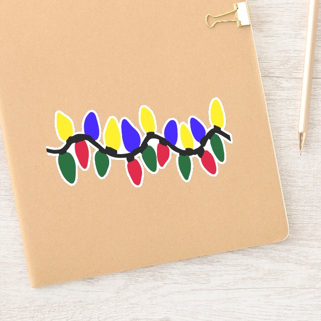 Sticker Guirlandes de Noël festives (Carnet)