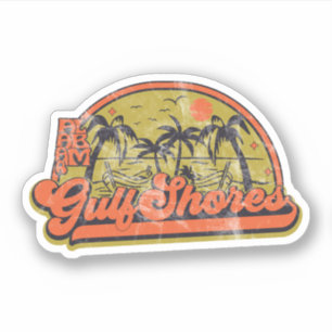 Sticker Gulf Shores, Alabama