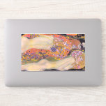 Sticker Gustav Klimt - Serpents d'eau II<br><div class="desc">Serpents d'eau II / Wasserschlangen II - Gustav Klimt, Huile sur toile, 1904-1907</div>