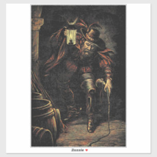 Sticker Guy Fawkes : Rebellion GunPowder Plot et trahison
