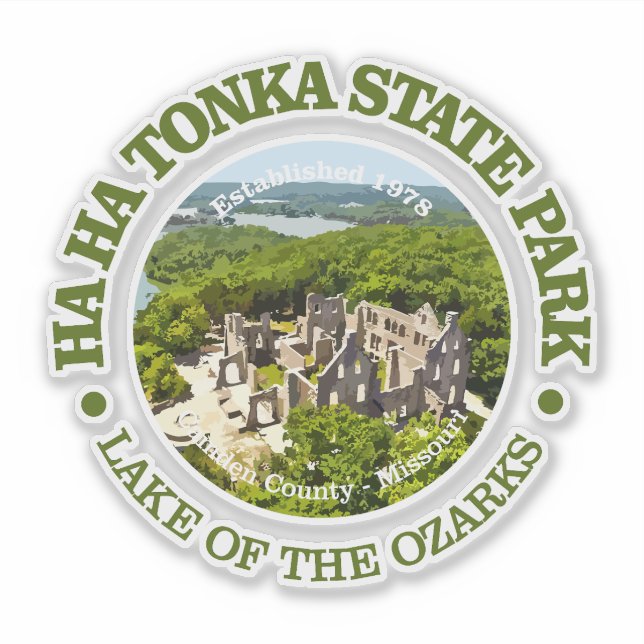 Sticker Ha Ha Tonka SP (Devant)