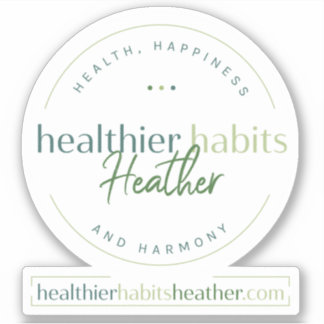 Sticker Habits plus sains Logo de la communauté Heather