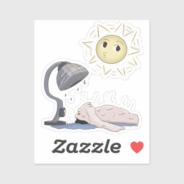 Sticker Hac fondue (Feuille)