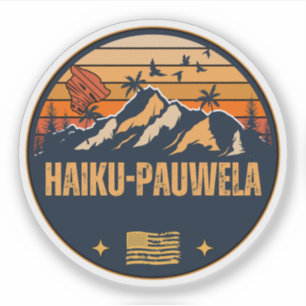 Sticker Haiku-Pauwela, Hawaï