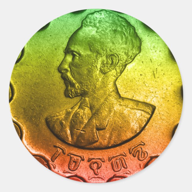 Sticker Haile Selassie Santeem (Devant)