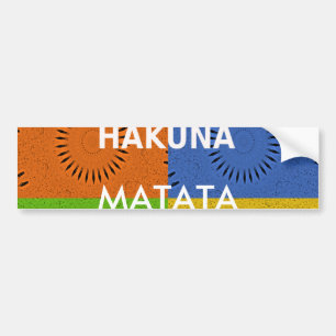 Sticker Hakuna Matata Modèle