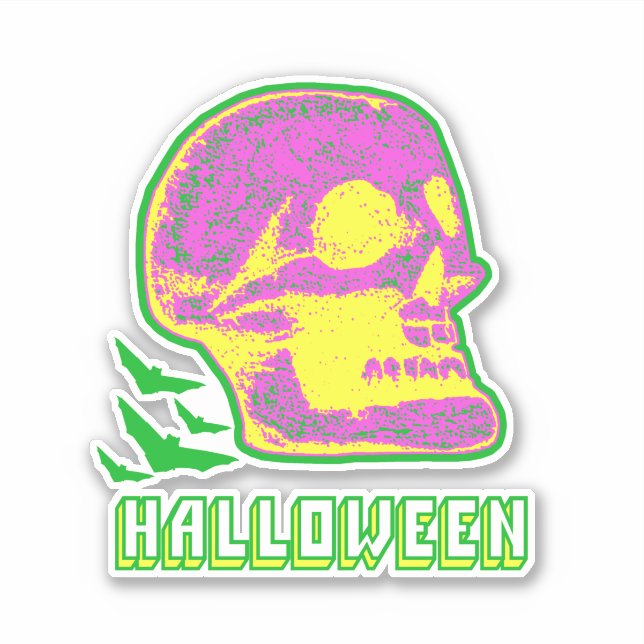 Sticker Halloween (Devant)