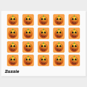 Sticker Halloween Jack o' Lantern