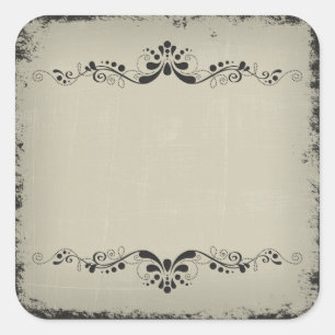 Sticker Halloween noir Étiquette