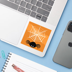 Sticker Halloween Spider Web