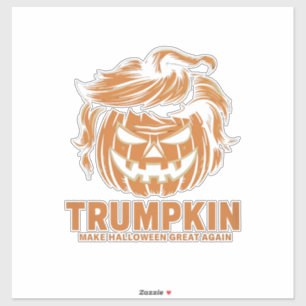 Sticker Halloween Trumpkin rendre Halloween grand à nouvea