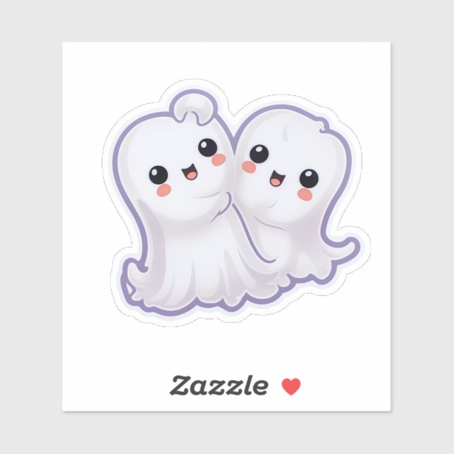 Sticker Halloween Twins (Feuille)