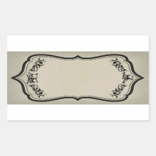 Sticker Halloween vierge Étiquette avec crânes