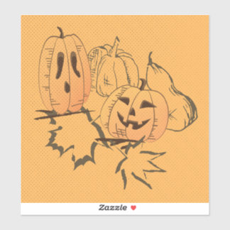 Sticker Halloween vintage