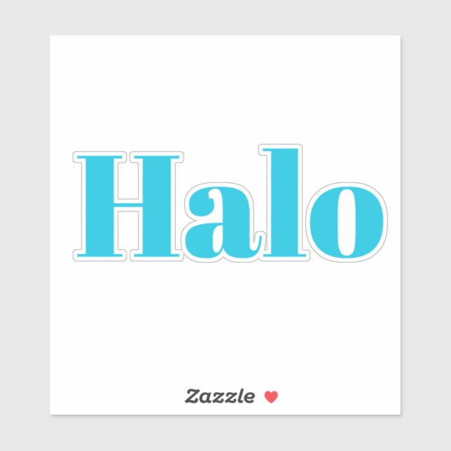 Sticker Halo (Feuille)