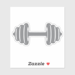 Sticker haltere musculation poids bodybuilding 10