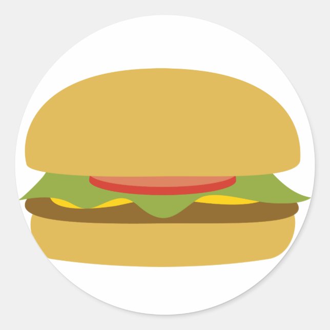 Sticker Hamburger (Devant)