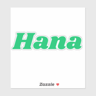 Sticker Hana