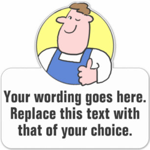 Sticker Handyman ou ouvrier