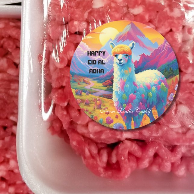 Sticker Happy Eid al Adha personnalisé (Créateur téléchargé)