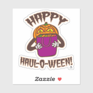 Sticker Happy Haul-o-ween Humour de shopping Halloween Des