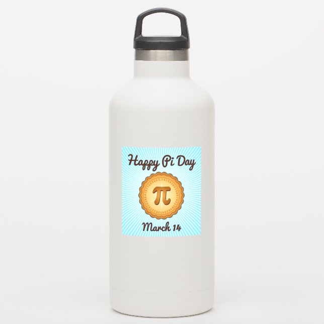 Sticker Happy Pi Day Vinyl (Gourde)