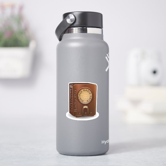 Sticker Happy Radio Day (HydroFlask)