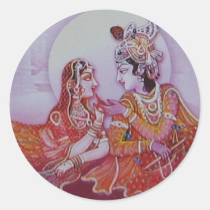Sticker Hare Krishna