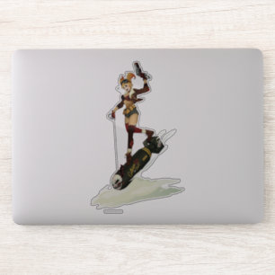 Sticker Harley Quinn Bombshells Pinup
