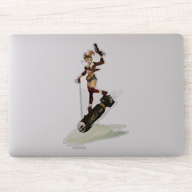 Sticker Harley Quinn Bombshells Pinup (Ordinateur)