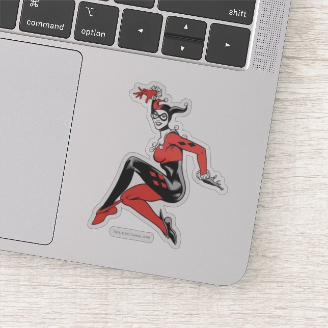 Sticker Harley Quinn Pose (Détail)