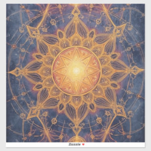 Sticker Harmonie Céleste – Portail de la Lumière Sacrée