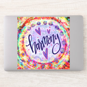 Sticker Harmonie Plutôt Floral Inspirant Inspiriity