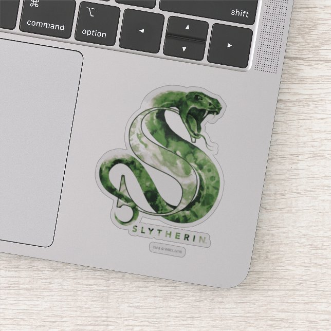 Sticker Harry Potter | Aquarelle SLYTHERIN™ (Détail)