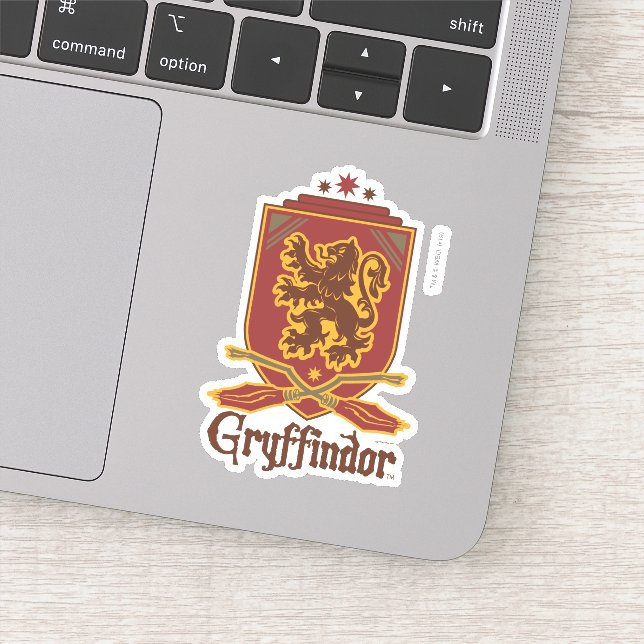 Sticker Harry Potter | Badge Gryffindor QUIDDITCH™ (Détail)
