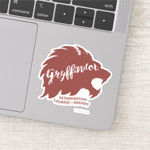 Sticker Harry Potter   GRYFFINDOR™ Silhouette Typography