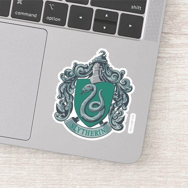 Sticker Harry Potter | Slytherin Crest Green (Détail)