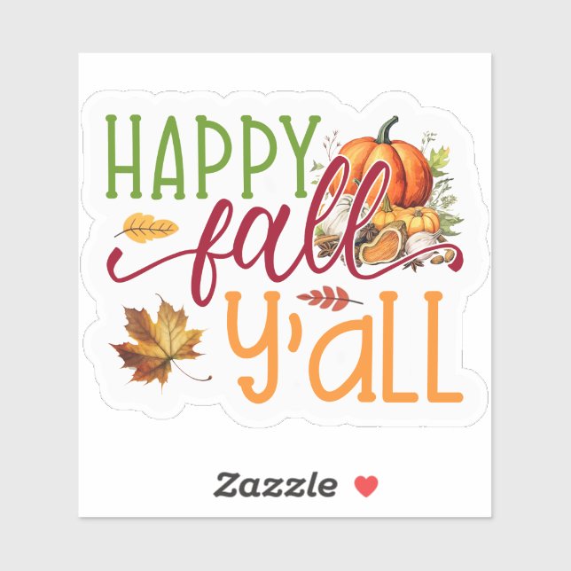 Sticker Harvest Hello (Feuille)